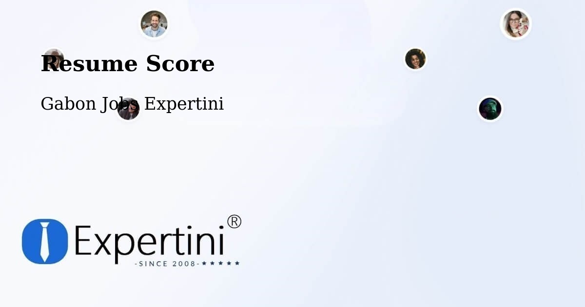 Resume Score & Job Description Match Tool – Gabon - Gabon Jobs Expertini