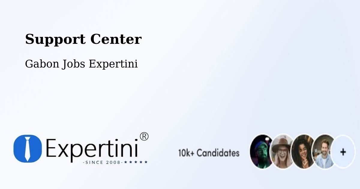 Support Services – Gabon - Gabon Jobs Expertini